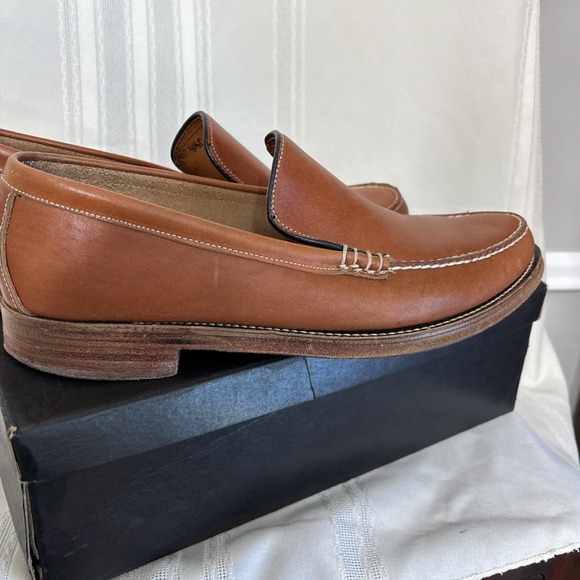 Allan Temple Imperial Men\'s Loafers‎ 9.5 C 465TY099 With Box Vintage main image 8
